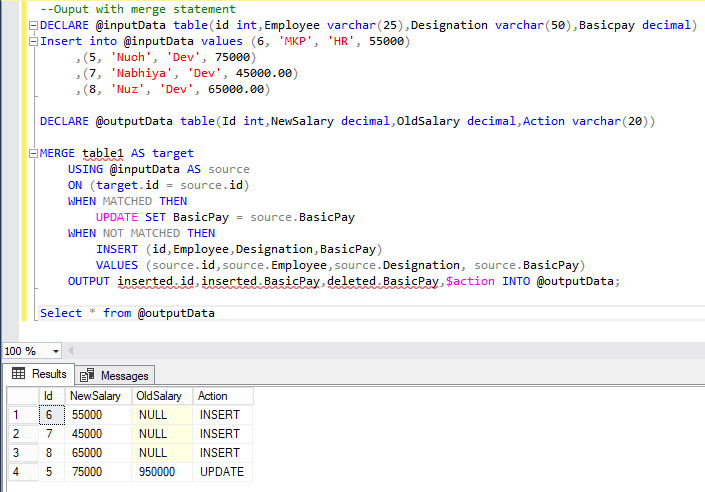 Sql Table Output Hot Sex Picture